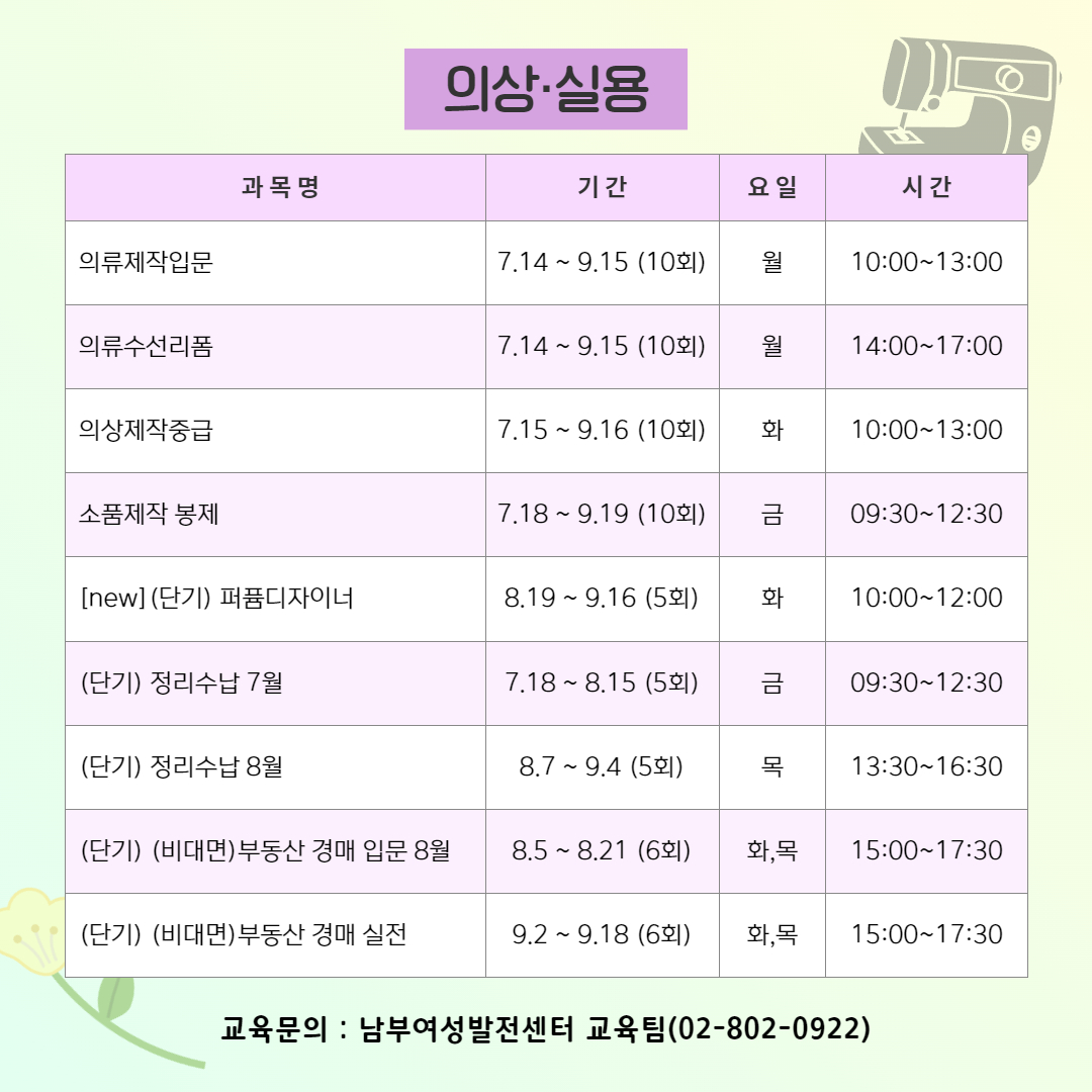 [폐강좌제외] 153기 의상.실용